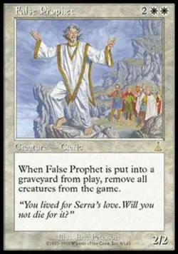False Prophet - Medium Play MTG Urza's Destiny - Image 1