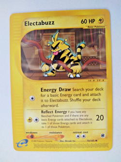 Electabuzz 76/165 - NON-HOLO - Expedition - eREADER - WOTC POKEMON CARD - NM - Image 1
