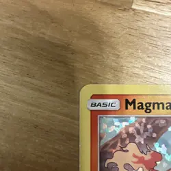 Pokemon Magmar Promo Holo 003/012 McDonald's 2019 Basic 80 HP TCG Card - Image 2