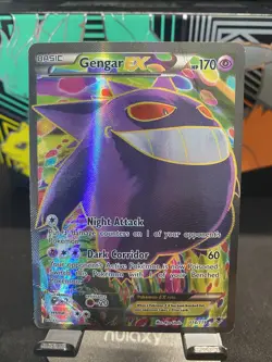 Pokemon Gengar EX Full Art Ultra Rare Holo Card XY Phantom Forces 114/119 2014 - Image 1