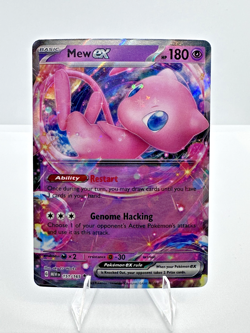 Pokemon TCG Mew EX 151/165 Scarlet & Violet Holo Double Rare Card NM Condition - Image 1