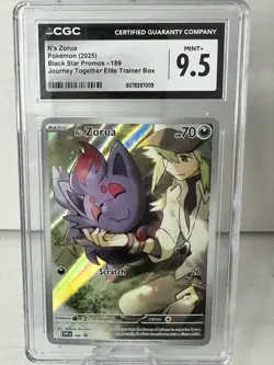 Pokemon Card Lot (5) TCG Surfing Pikachu Drowzee Rotom N’s Zorua Kirlia AGS CGC - Image 5