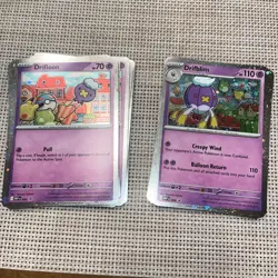 Pokemon Singles Mega Evolution Promo Drifblim & Drifloon promo TCG cards - Image 1