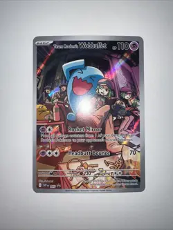 Team Rocket's Wobbuffet 203 Sv: Scarlet & Violet Promo Cards Holo - Image 2
