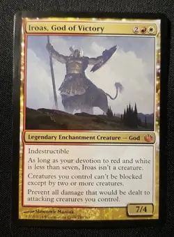 Iroas, God of Victory Journey To Nyx MP Magic the Gathering Mtg See Detailed ** - Image 1