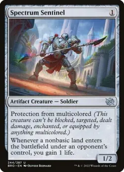 SPECTRUM SENTINEL X 4 N/M THE BOTHERS' WAR MAGIC THE GATHERING - Image 1