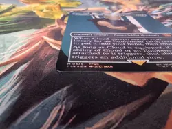 MTG - Cloud, Midgar Mercenary - Extended Art Foil - Final Fantasy - Image 5