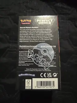 Pokemon Mega Evolution PERFECT ORDER Half Booster Box 18 Packs - Sealed and New - Image 3