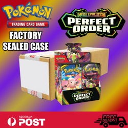 Pokemon Mega Evolution: Perfect Order ME03 Booster Box Sealed Case - Image 1