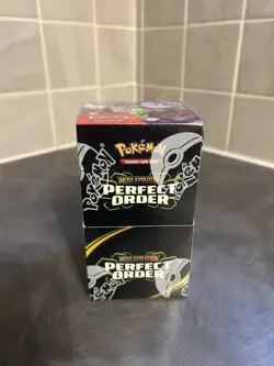 Pokemon TCG Mega Evolution - Perfect Order Sealed Half Booster Box 18 Packs - Image 2
