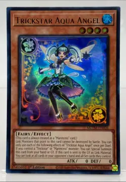Yugioh Trickstar Aqua Angel MZTM-EN026 Ultra Rare NM/M TCG - Image 1