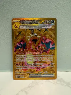 Pokemon Charizard ex 228/197 Obsidian Flames Hyper Rare Full Art Tera Holo - Image 1
