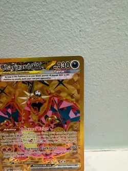 Pokemon Charizard ex 228/197 Obsidian Flames Hyper Rare Full Art Tera Holo - Image 3