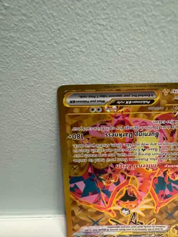 Pokemon Charizard ex 228/197 Obsidian Flames Hyper Rare Full Art Tera Holo - Image 4