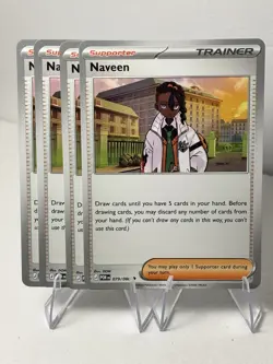 4x Naveen 079/088 Perfect Order Pokemon Playset - Image 1