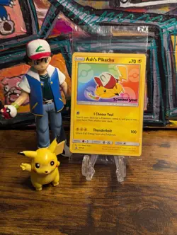 Pokemon 2017 🎒 Ash's Pikachu I Choose You Movie Promo SM108 ⚡ Sealed Promo ✨ - Image 1