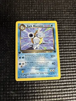 Dark Blastoise - 1st Edition - 20/82 Team Rocket - Pokemon TCG - 2000 NM - Image 1