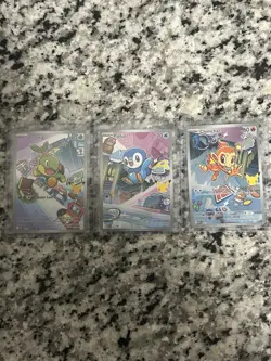 Pokemon 2026 First Partners Illustration Collection Promo Set - Sinnoh Starters - Image 1