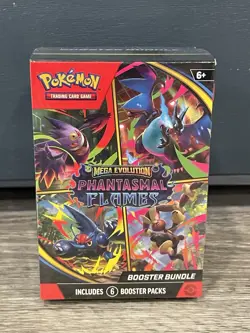 Pokemon TCG ME02 Phantasmal Flames Booster Bundle Sealed New - Image 1