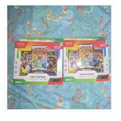 Pokemon TCG First Partner Illustration Series 1 Promo Pack 2x - Image 1