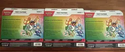 Pokemon First Partner Series 1 Box 2021 English Promo Booster Lot of 3 - Image 2