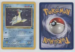 Lapras Holo Pokemon Fossil #10 1999 - Image 3