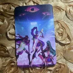 KPOP DEMON HUNTERS STAR Goddess Anime Holo ACG Card Pretty - Image 2
