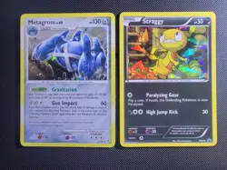 Scraggy & Metagross Cracked Ice Holo - BW25 - Pokemon Promo & Supreme Victors - Image 1