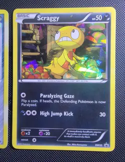 Scraggy & Metagross Cracked Ice Holo - BW25 - Pokemon Promo & Supreme Victors - Image 5