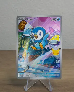 Pokemon Piplup 042 Me: Mega Evolution Promo Holo First Partner - Image 1