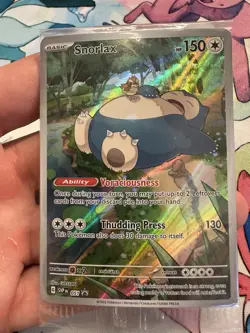SEALED Pokemon Snorlax SVP051 Pokemon 151 SV Black Star Promo NM Sealed TCG - Image 1