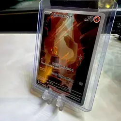 2023 Pokemon Charmander 168/165 Scarlet & Violet 151 Art Rare Full Art Holo - Image 3