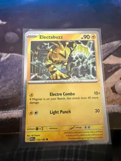 Pokemon TCG Electabuzz Pokemon Promos 125/165 Holo Promo Cosmos Holo Rare Promo - Image 1