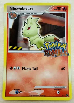 2009 Pokemon Pokemon Rumble Ninetales #3/16 - Image 1