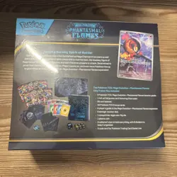 Pokemon TCG: Mega Evolution Phantasmal Flames Elite Trainer Box ETB New Sealed - Image 2