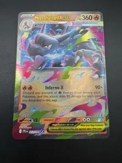 Pokemon TCG Mega Charizard X Ex 13/094 PFL: Phantasmal Flames Pack Fresh - NM - Image 4