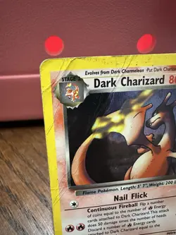 Pokemon Dark Charizard 4/82 Team Rocket Holo Rare. DMG - Image 2