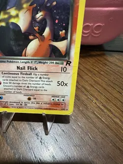 Pokemon Dark Charizard 4/82 Team Rocket Holo Rare. DMG - Image 5