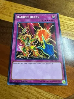 Raigeki Break YS16-EN035 1st Edition Common LP + BONUS - Image 1