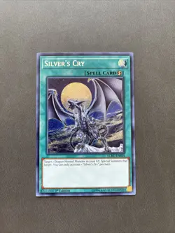 Silver's Cry - LCKC-EN034 - 1st Edition - Secret Rare - NM - YuGiOh! - Image 1