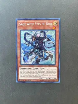 Sage With Eyes Of Blue - LCKC-EN015 - Secret - NM 1st Ed - YuGiOh! - Image 1