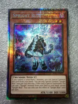 Spright Blue 1st Edition Starlight Rare RA05-EN021 Yu-Gi-Oh! Unplayed - Image 1
