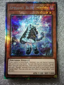 Spright Blue 1st Edition Starlight Rare RA05-EN021 Yu-Gi-Oh! Unplayed - Image 2