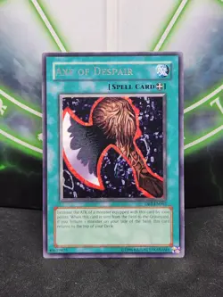 Yugioh Axe of Despair DB1-EN002 Rare​ NM - Image 1