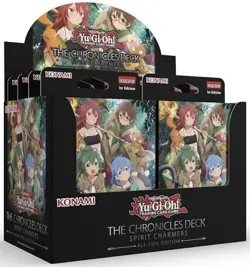 Yu-Gi-Oh! The Chronicles Deck: Spirit Charmers All-Foil Edition Sealed Display - Image 1