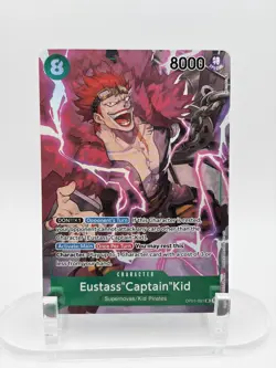 Eustass"Captain"Kid (Parallel) OP01-051 SR One Piece Romance Dawn NM ENGLISH - Image 1