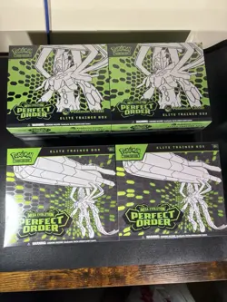 Pokemon TCG Perfect Order Pokemon Center Elite Trainer Box ETB (Lot Of 4) New - Image 1