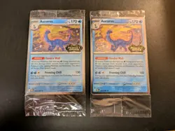 Lot Of 2 Pokemon Aurorus Perfect Order Promo Stamped Cards 024/088 TCG SEALED - Image 1