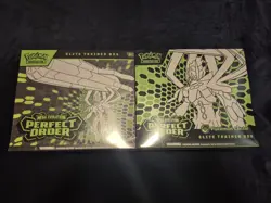 Pokemon TCG Perfect Order Pokemon Center ETB And Regular ETB Combo Lot - Image 1