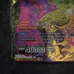 Dragon Ball Super Card Game | Cell Xeno, Unspeakable Abomination | BT9-137 SCR - Image 4